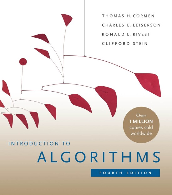 Introduction to Algorithms book jacket