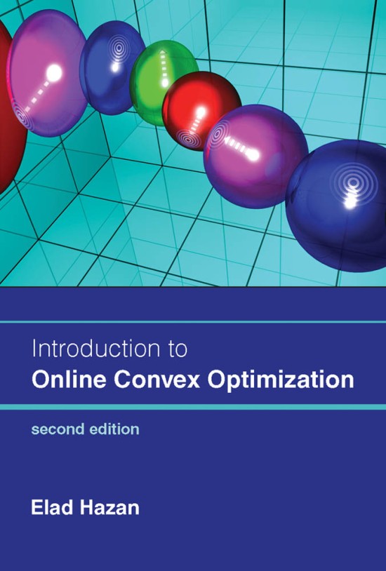Introduction to Online Convex Optimization, second edition book jacket 