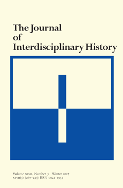 Cover image for the Journal of Interdisciplinary History