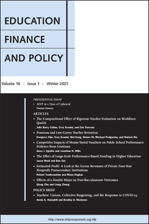 Education Finance and Policy